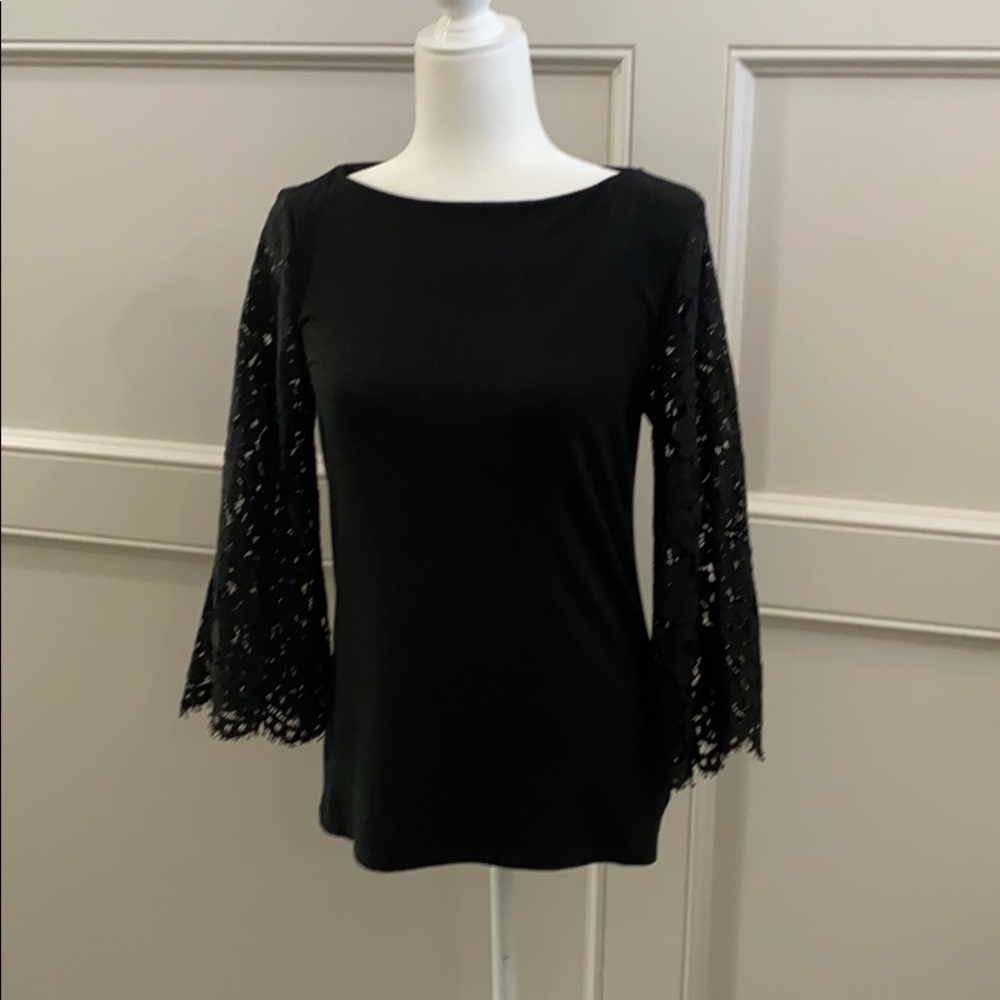 Ralph Lauren Black Blouse